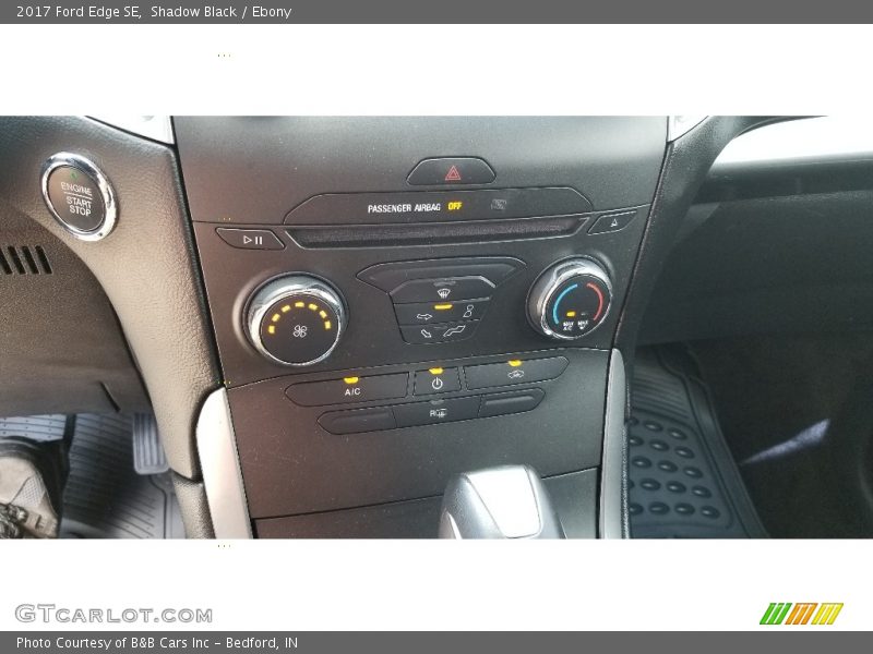 Shadow Black / Ebony 2017 Ford Edge SE