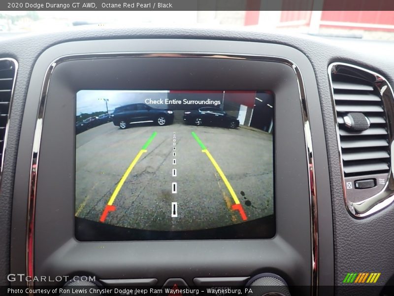 Octane Red Pearl / Black 2020 Dodge Durango GT AWD