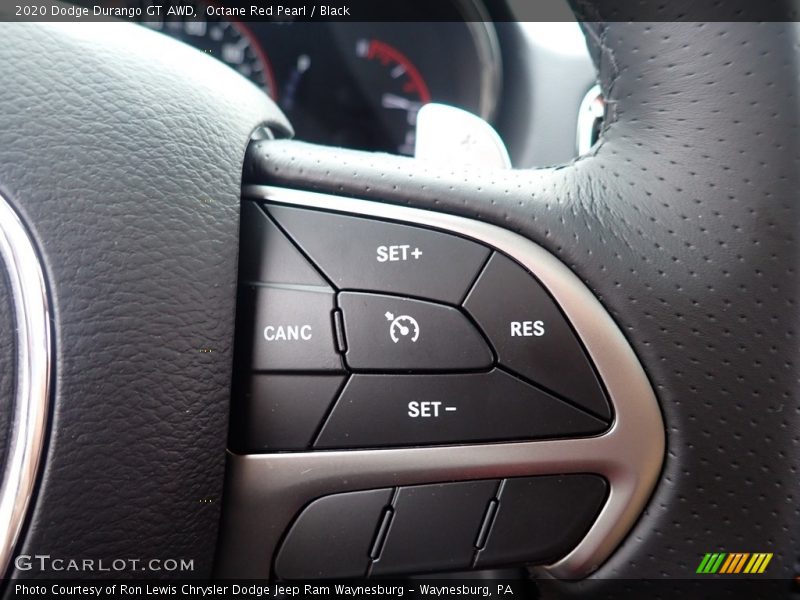 Octane Red Pearl / Black 2020 Dodge Durango GT AWD