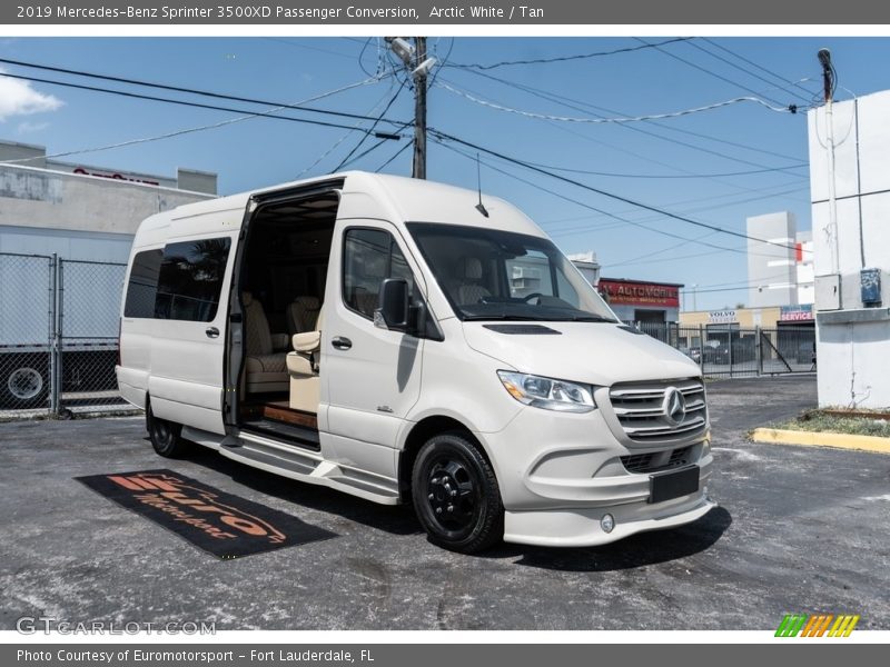 Front 3/4 View of 2019 Sprinter 3500XD Passenger Conversion