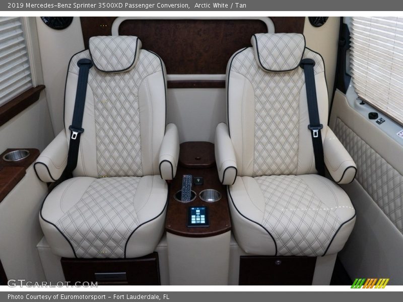 Rear Seat of 2019 Sprinter 3500XD Passenger Conversion