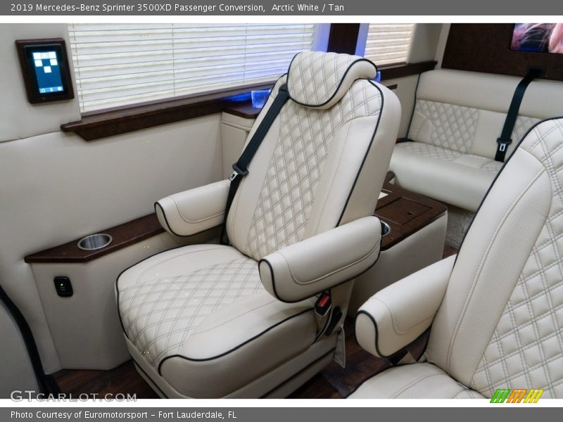 Rear Seat of 2019 Sprinter 3500XD Passenger Conversion