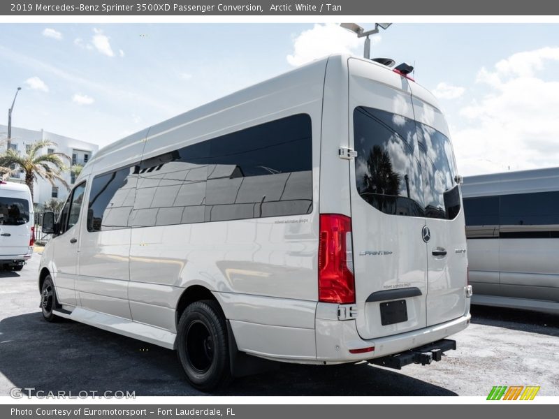 Arctic White / Tan 2019 Mercedes-Benz Sprinter 3500XD Passenger Conversion