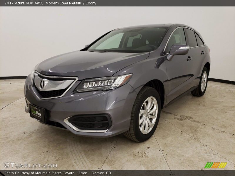 Modern Steel Metallic / Ebony 2017 Acura RDX AWD