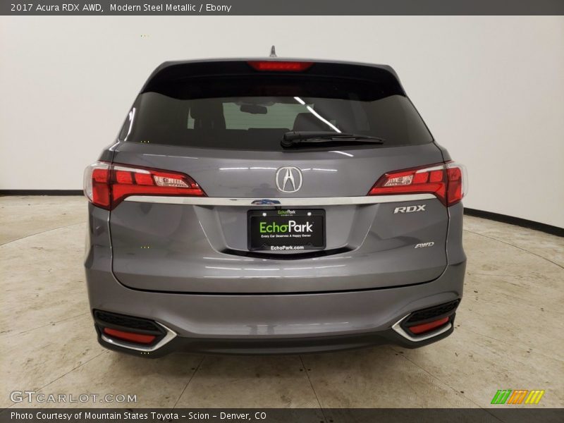 Modern Steel Metallic / Ebony 2017 Acura RDX AWD