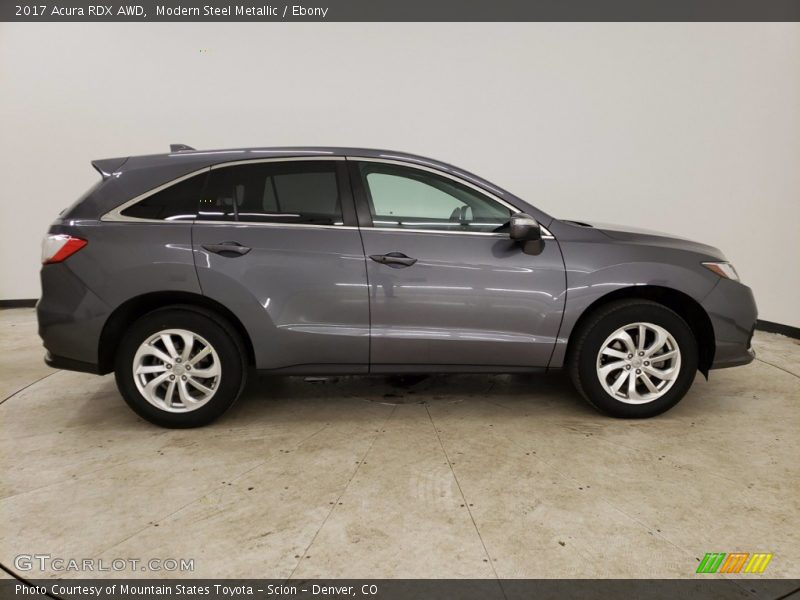 Modern Steel Metallic / Ebony 2017 Acura RDX AWD