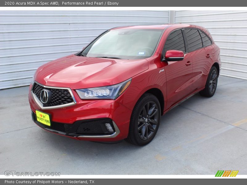 Performance Red Pearl / Ebony 2020 Acura MDX A Spec AWD