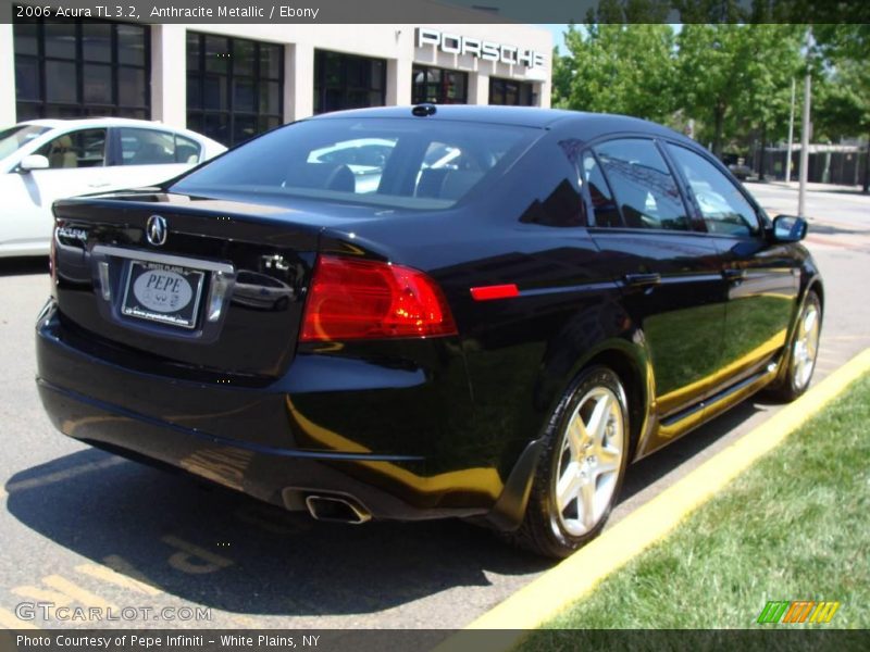 Anthracite Metallic / Ebony 2006 Acura TL 3.2