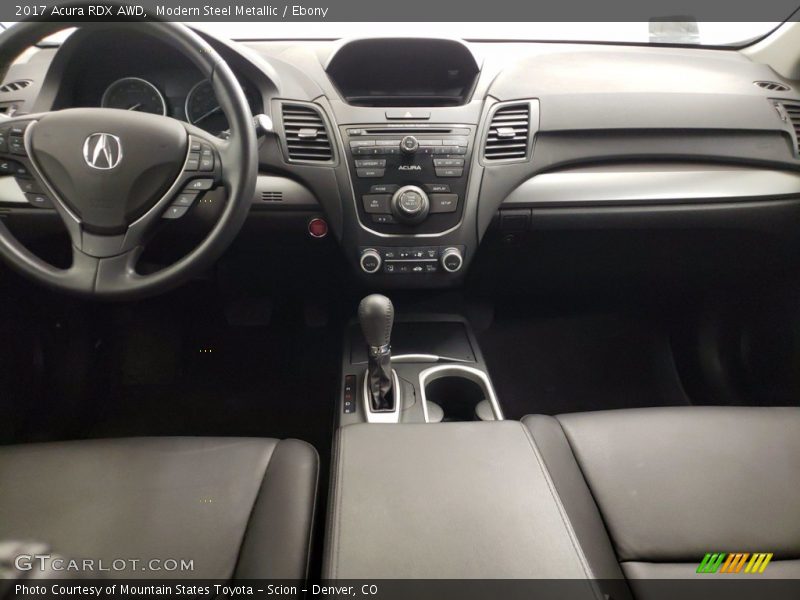 Modern Steel Metallic / Ebony 2017 Acura RDX AWD