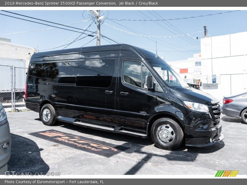  2019 Sprinter 3500XD Passenger Conversion Jet Black