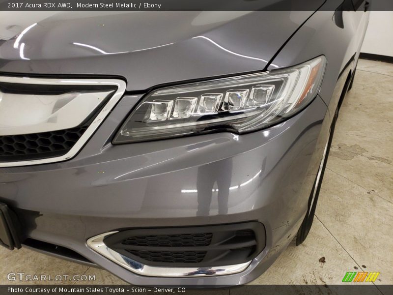 Modern Steel Metallic / Ebony 2017 Acura RDX AWD