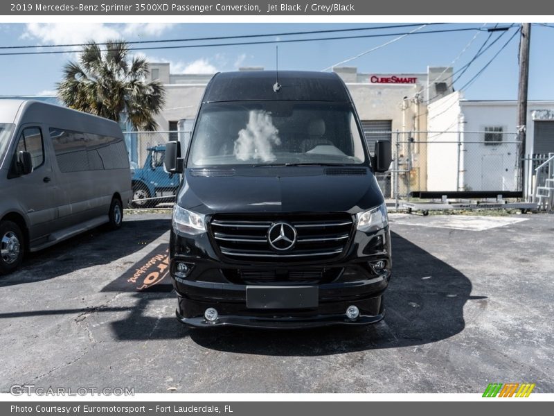 Jet Black / Grey/Black 2019 Mercedes-Benz Sprinter 3500XD Passenger Conversion