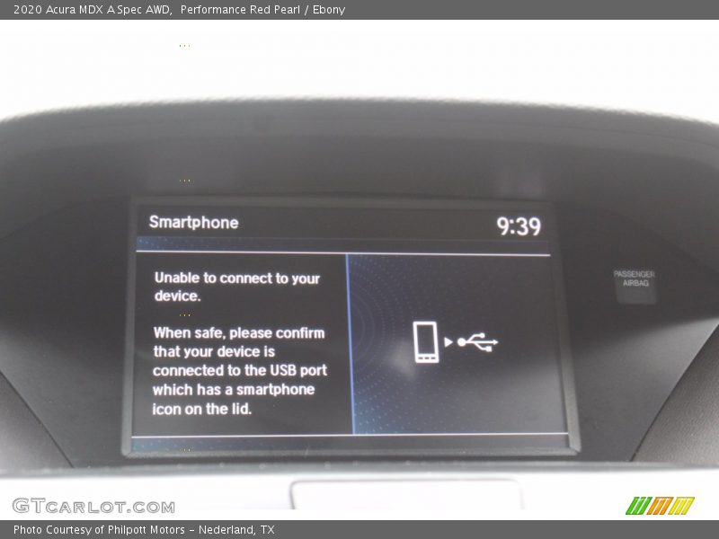 Performance Red Pearl / Ebony 2020 Acura MDX A Spec AWD