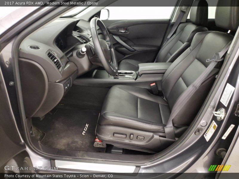 Modern Steel Metallic / Ebony 2017 Acura RDX AWD