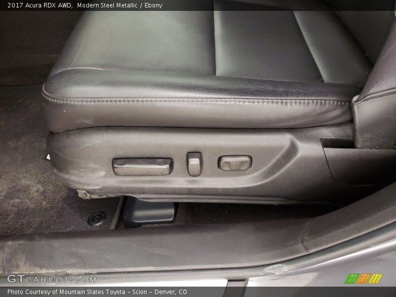 Modern Steel Metallic / Ebony 2017 Acura RDX AWD