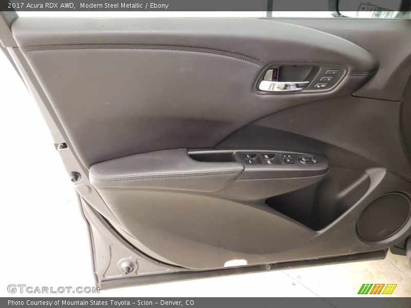 Modern Steel Metallic / Ebony 2017 Acura RDX AWD