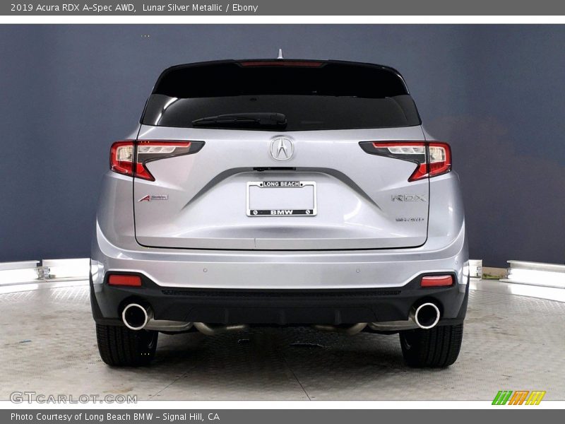 Lunar Silver Metallic / Ebony 2019 Acura RDX A-Spec AWD
