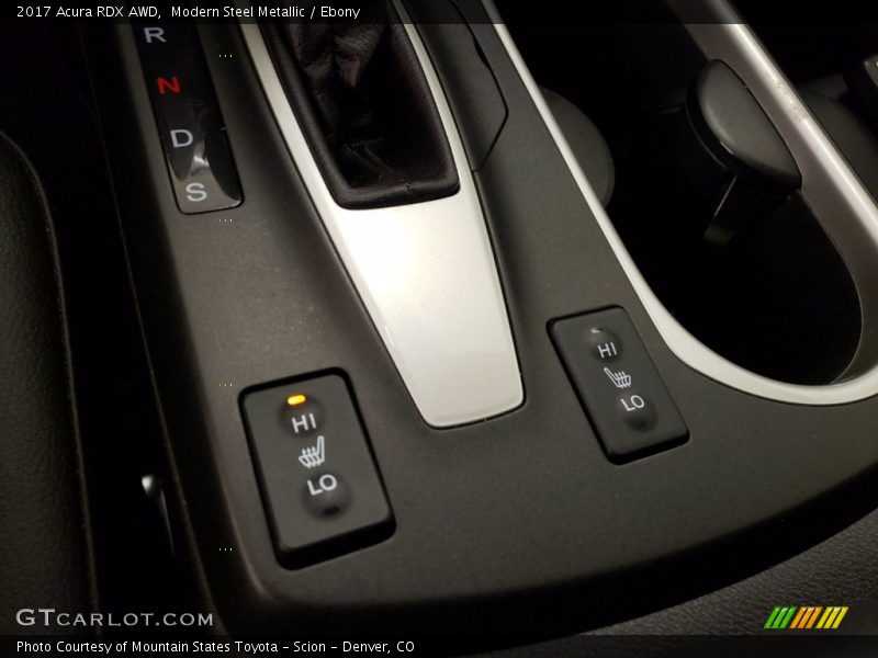 Modern Steel Metallic / Ebony 2017 Acura RDX AWD