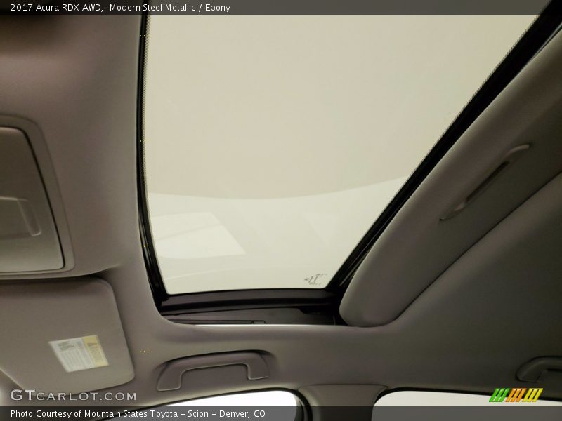 Modern Steel Metallic / Ebony 2017 Acura RDX AWD