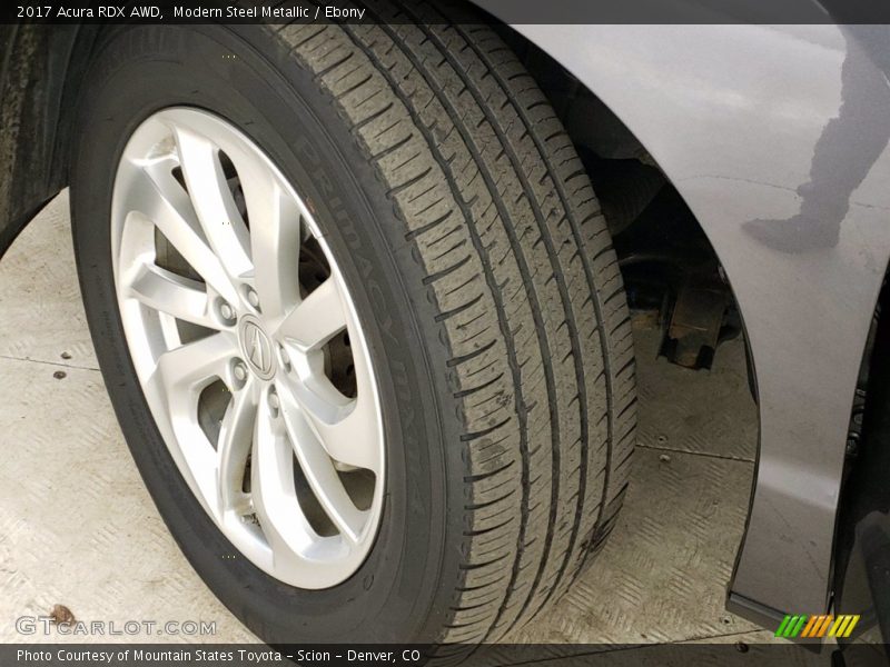 Modern Steel Metallic / Ebony 2017 Acura RDX AWD