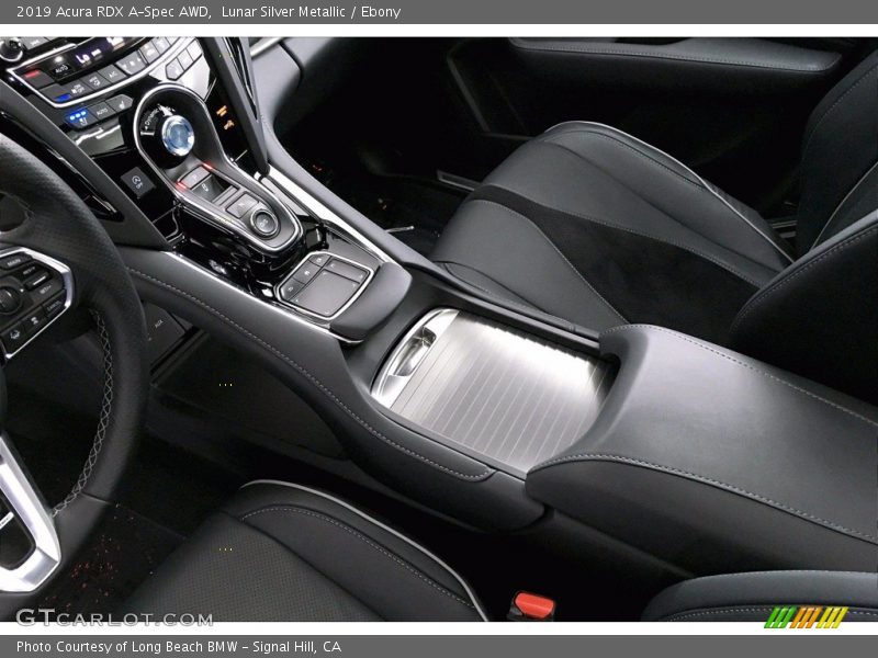 Lunar Silver Metallic / Ebony 2019 Acura RDX A-Spec AWD