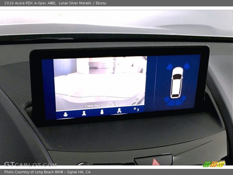 Lunar Silver Metallic / Ebony 2019 Acura RDX A-Spec AWD