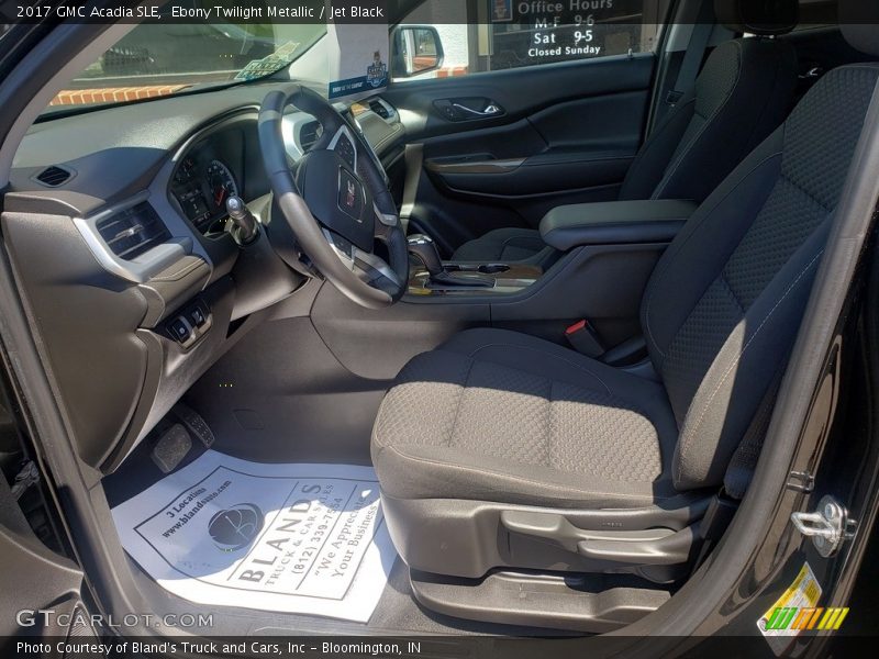 Ebony Twilight Metallic / Jet Black 2017 GMC Acadia SLE