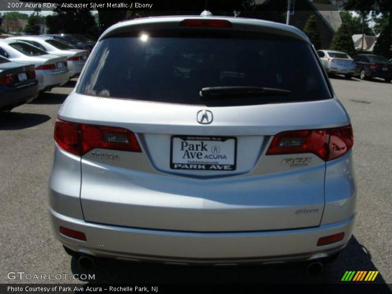 Alabaster Silver Metallic / Ebony 2007 Acura RDX