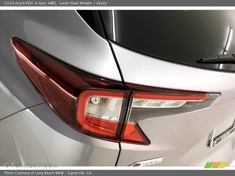 Lunar Silver Metallic / Ebony 2019 Acura RDX A-Spec AWD