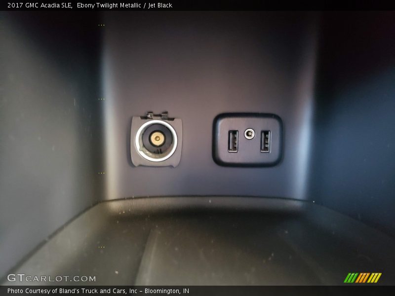 Ebony Twilight Metallic / Jet Black 2017 GMC Acadia SLE