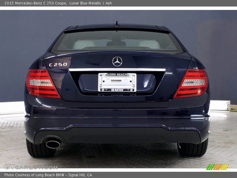 Lunar Blue Metallic / Ash 2015 Mercedes-Benz C 250 Coupe