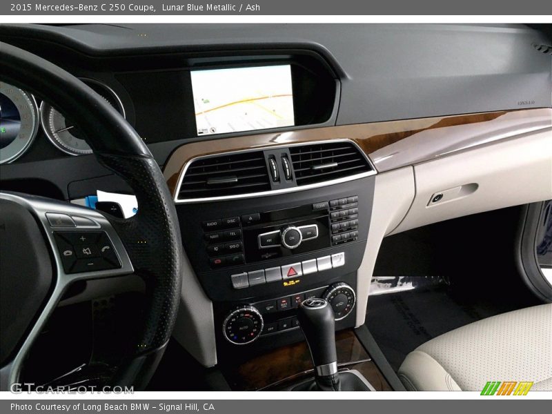 Lunar Blue Metallic / Ash 2015 Mercedes-Benz C 250 Coupe