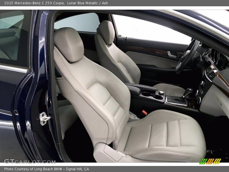 Lunar Blue Metallic / Ash 2015 Mercedes-Benz C 250 Coupe