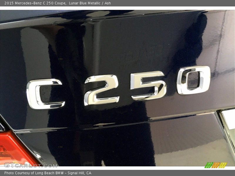 Lunar Blue Metallic / Ash 2015 Mercedes-Benz C 250 Coupe