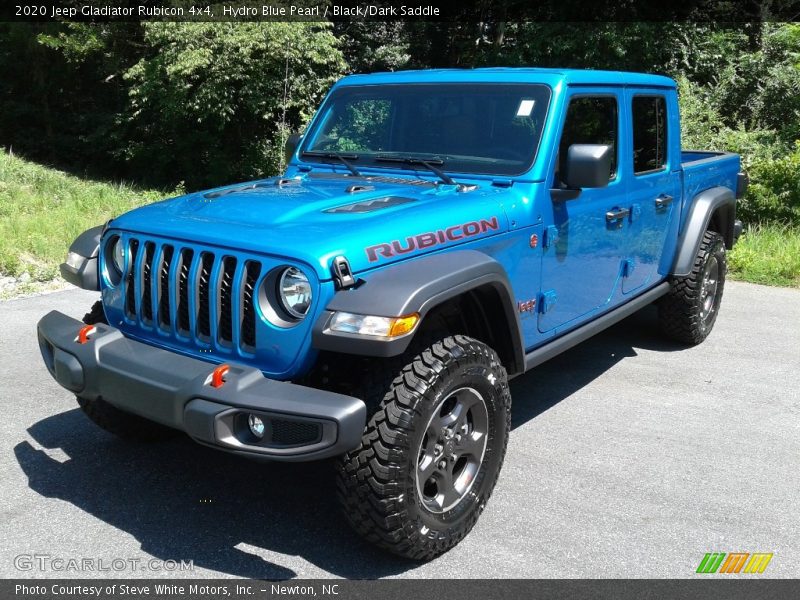 Hydro Blue Pearl / Black/Dark Saddle 2020 Jeep Gladiator Rubicon 4x4