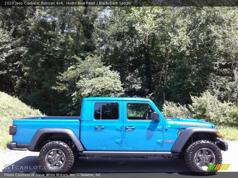 Hydro Blue Pearl / Black/Dark Saddle 2020 Jeep Gladiator Rubicon 4x4