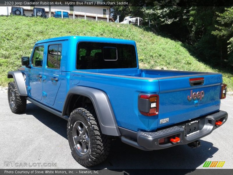 Hydro Blue Pearl / Black/Dark Saddle 2020 Jeep Gladiator Rubicon 4x4