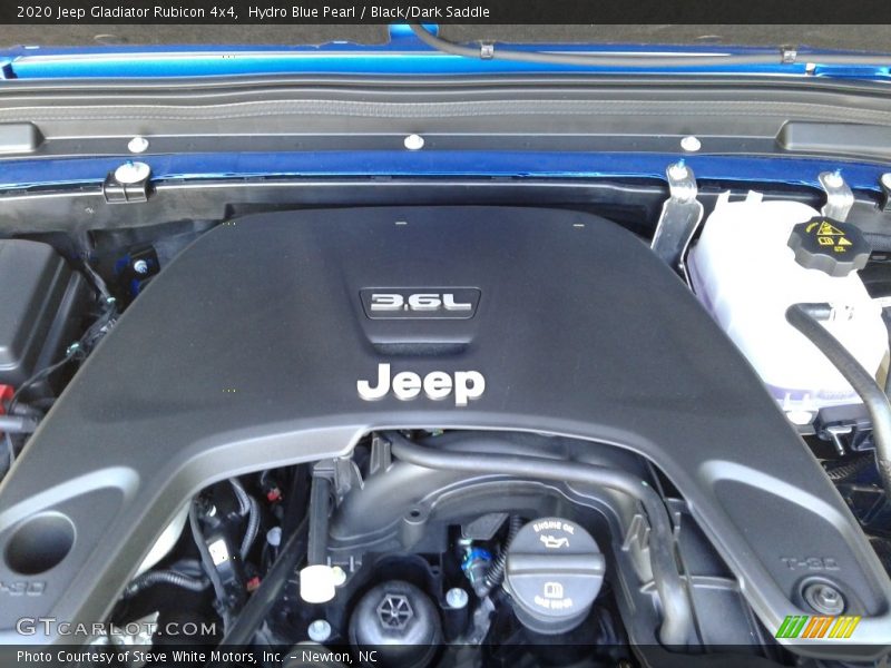 Hydro Blue Pearl / Black/Dark Saddle 2020 Jeep Gladiator Rubicon 4x4