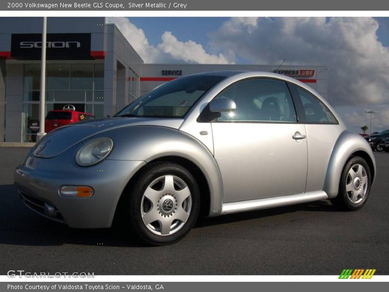 Silver Metallic / Grey 2000 Volkswagen New Beetle GLS Coupe