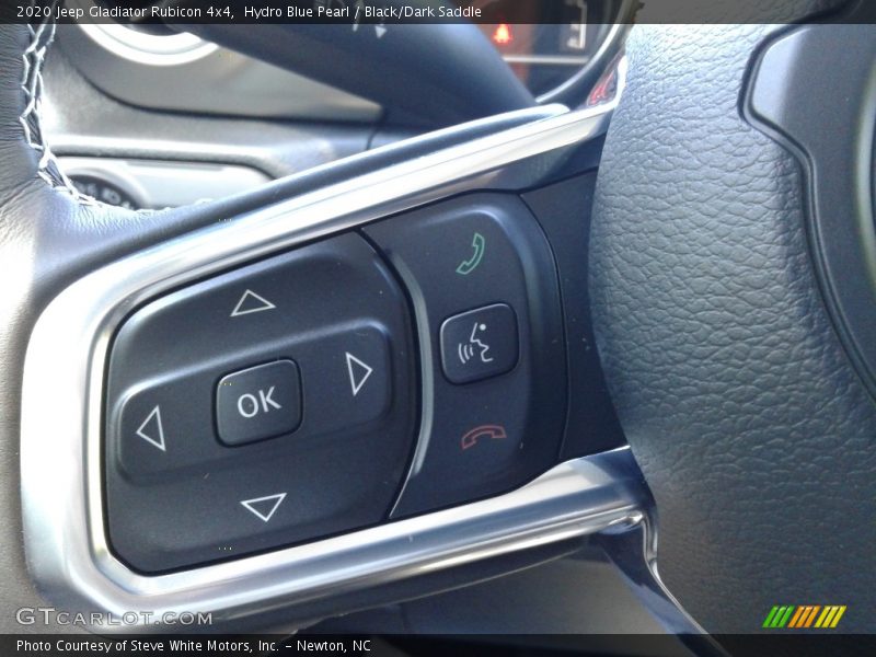 Hydro Blue Pearl / Black/Dark Saddle 2020 Jeep Gladiator Rubicon 4x4