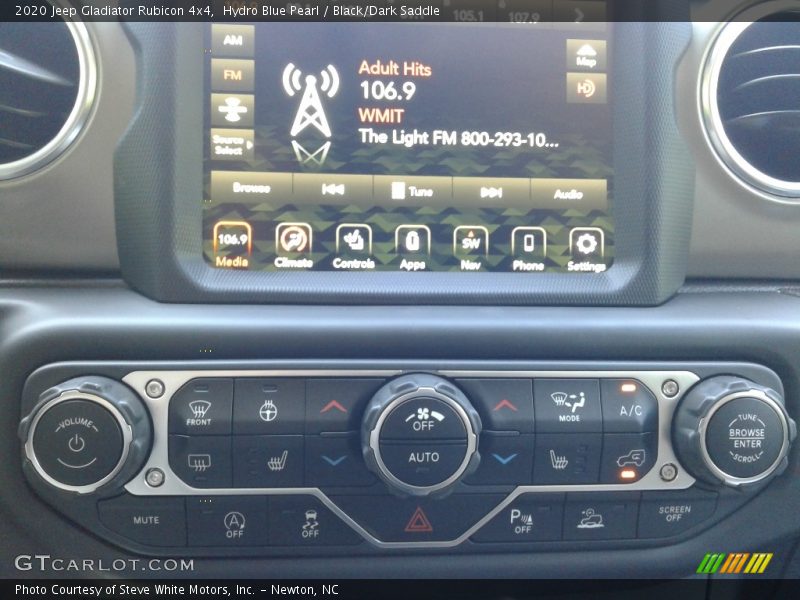 Hydro Blue Pearl / Black/Dark Saddle 2020 Jeep Gladiator Rubicon 4x4