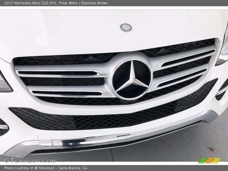Polar White / Espresso Brown 2017 Mercedes-Benz GLE 350