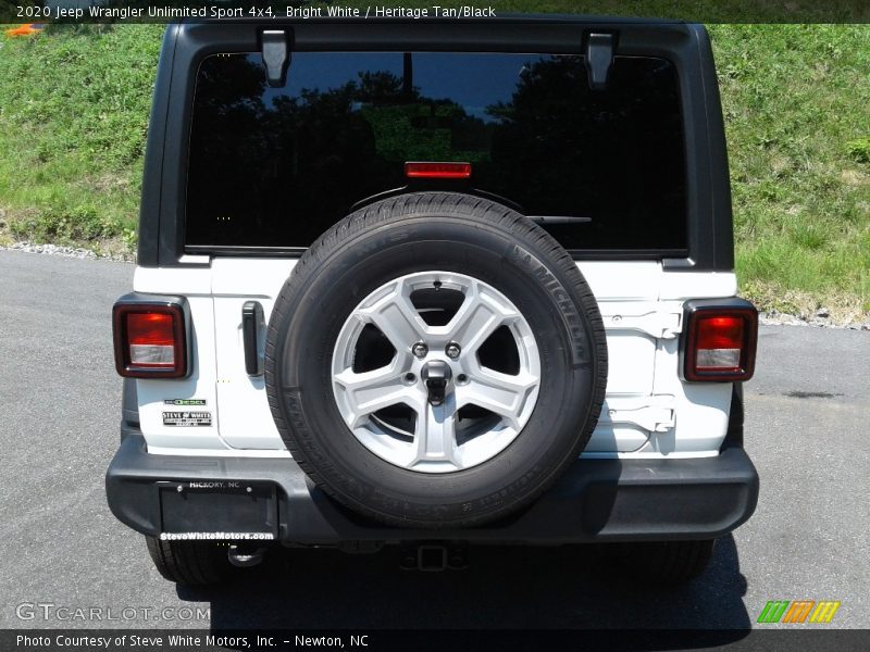 Bright White / Heritage Tan/Black 2020 Jeep Wrangler Unlimited Sport 4x4