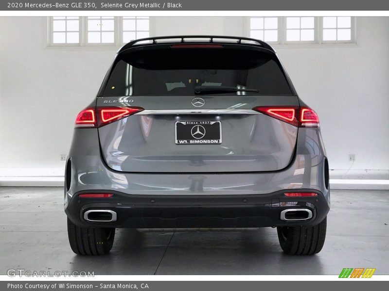 Selenite Grey Metallic / Black 2020 Mercedes-Benz GLE 350