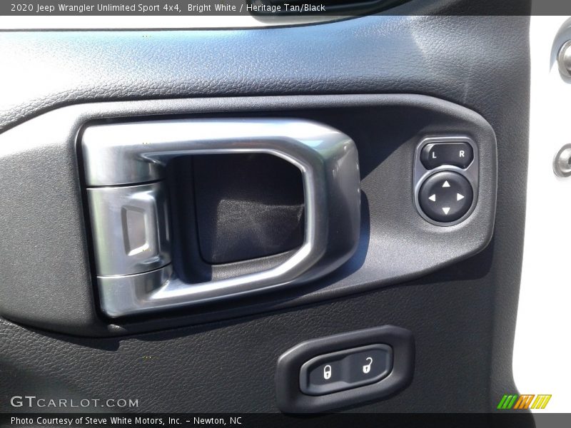 Bright White / Heritage Tan/Black 2020 Jeep Wrangler Unlimited Sport 4x4