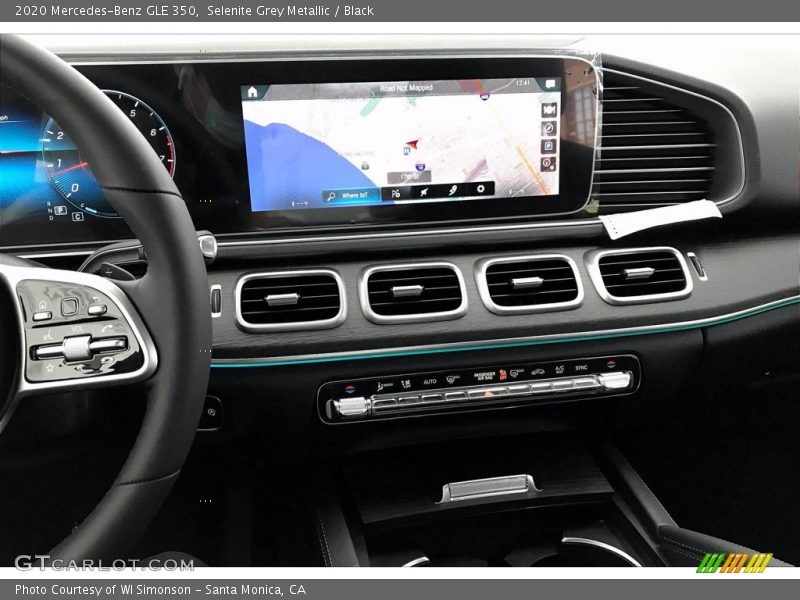 Selenite Grey Metallic / Black 2020 Mercedes-Benz GLE 350