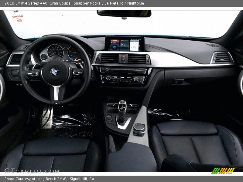 Snapper Rocks Blue Metallic / Nightblue 2018 BMW 4 Series 440i Gran Coupe