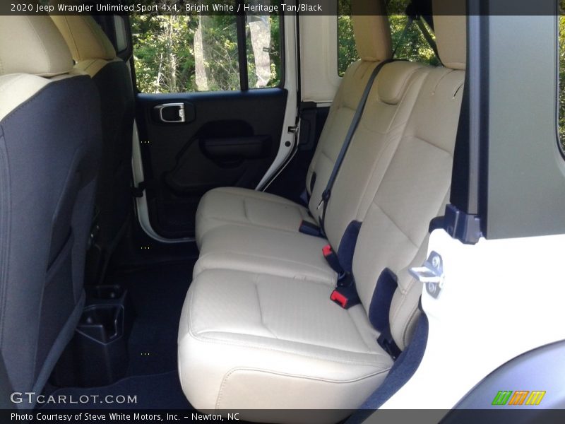 Rear Seat of 2020 Wrangler Unlimited Sport 4x4