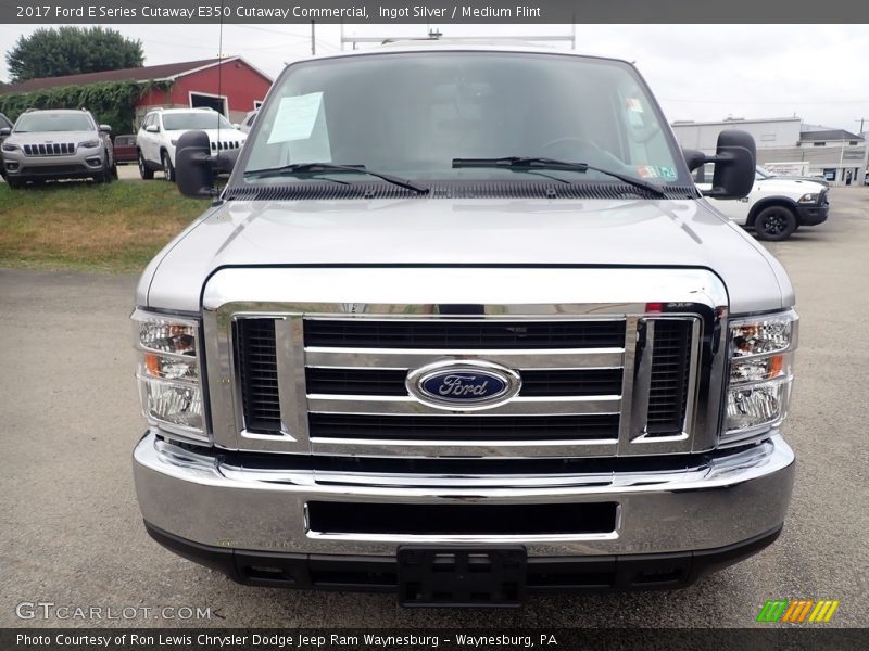 Ingot Silver / Medium Flint 2017 Ford E Series Cutaway E350 Cutaway Commercial