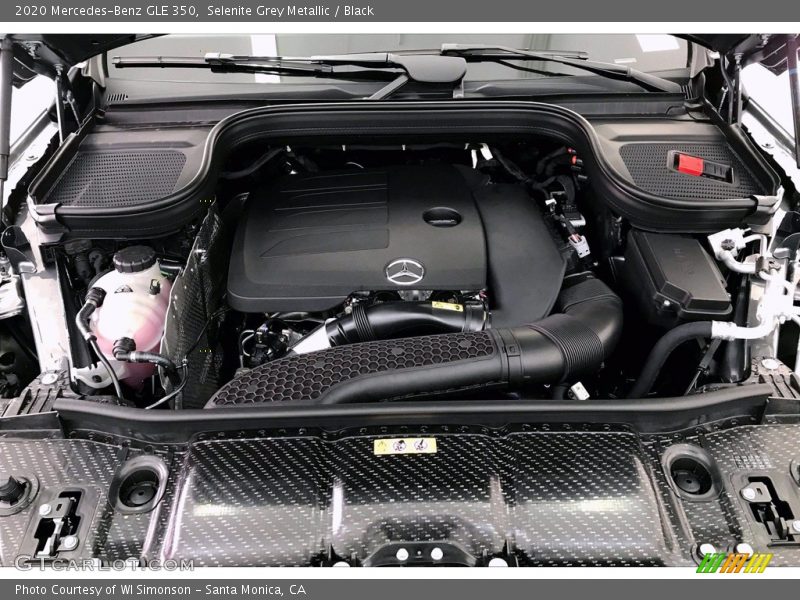 Selenite Grey Metallic / Black 2020 Mercedes-Benz GLE 350
